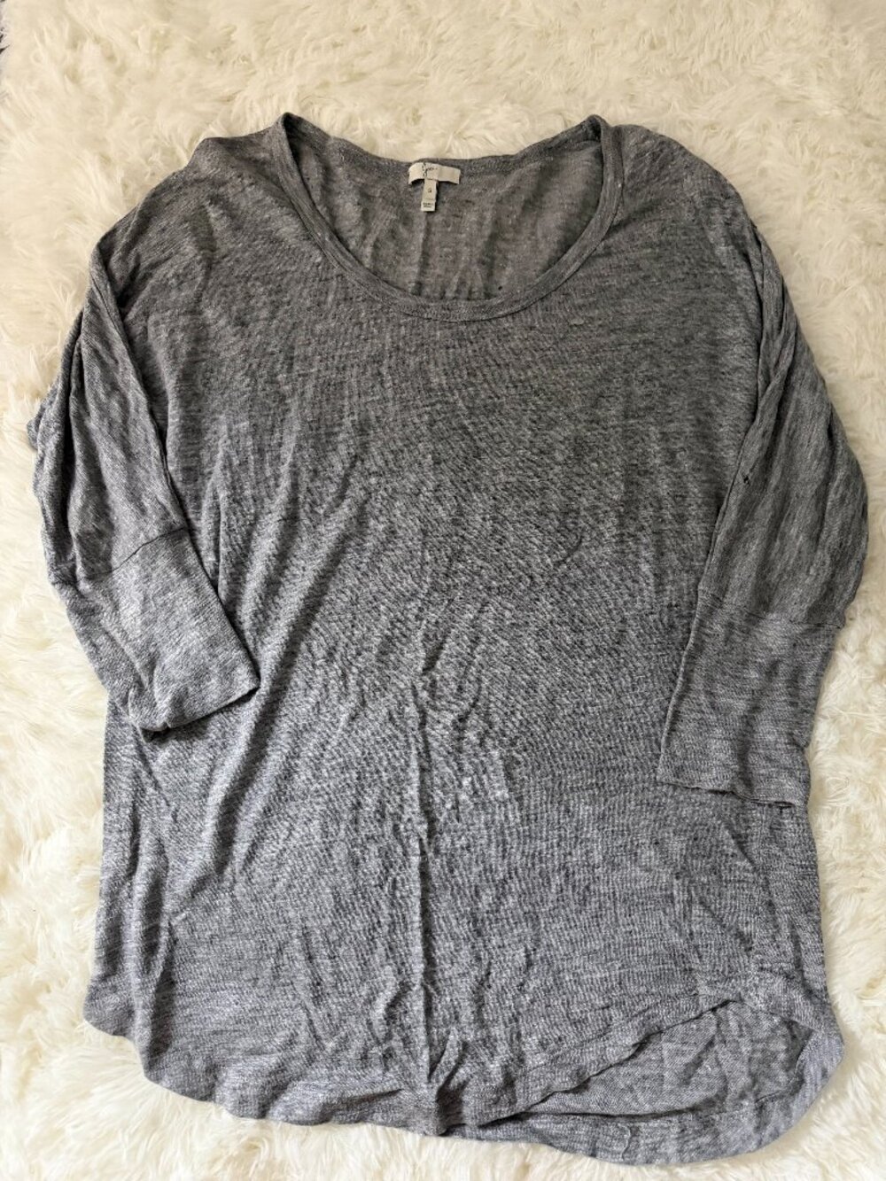 Joie | Ashlee 100% Linen Slub Tee